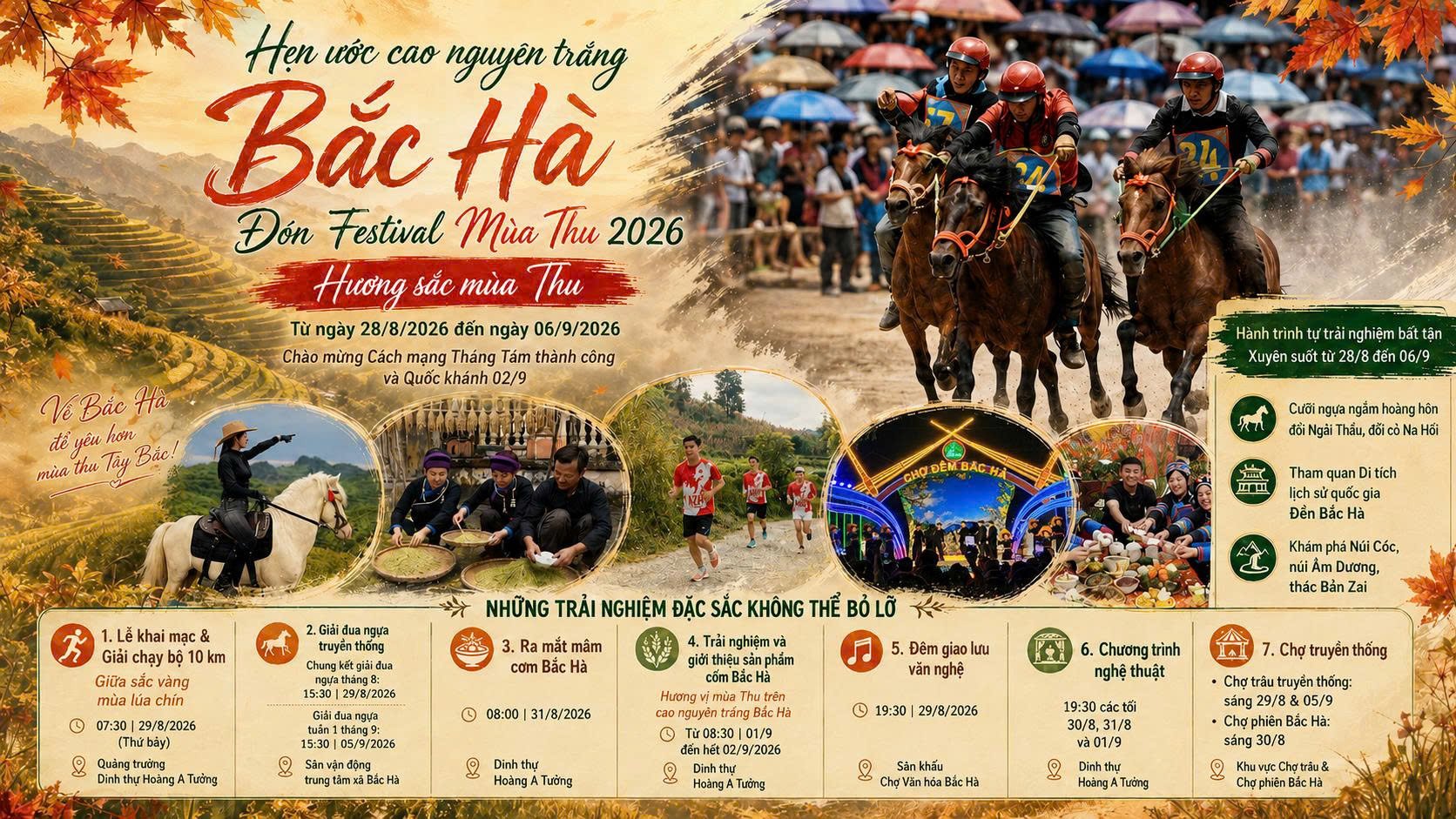 Bắc H&agrave; tổ chức Festival &ldquo;Hương sắc m&ugrave;a Thu&rdquo; dịp Quốc kh&aacute;nh 2/9