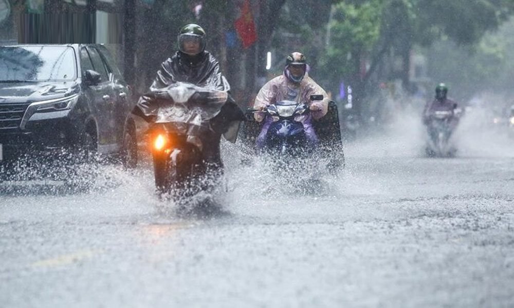 Miền Bắc bước vào đợt mưa lớn trên diện rộng Miền Bắc bước vào đợt mưa lớn trên diện rộng