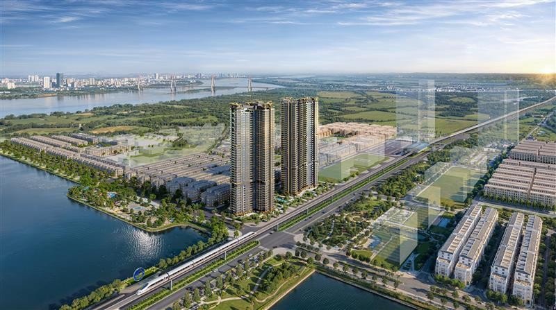 Chạm khắc ưu quyền, vị thế được định hình ngay từ vị trí tâm điểm giao thương quốc tế Global Gate Hà Nội Chạm khắc ưu quyền, vị thế được định hình ngay từ vị trí tâm điểm giao thương quốc tế Global Gate Hà Nội