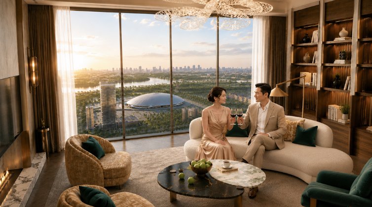 Hội tụ 5 chất sống định hình phẩm khí sang trọng vượt tầm, mỗi tư gia là dấu ấn tôn vinh vị thế chủ nhân Hội tụ 5 chất sống định hình phẩm khí sang trọng vượt tầm, mỗi tư gia là dấu ấn tôn vinh vị thế chủ nhân