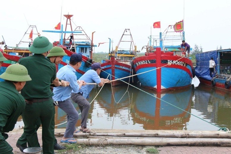 Để chủ động ứng phó với áp thấp nhiệt đới có khả năng mạnh lên thành bão, các địa phương được yêu cầu kiểm tra việc neo đậu tàu thuyền, bảo đảm an toàn cho người, phương tiện và tài sản Để chủ động ứng phó với áp thấp nhiệt đới có khả năng mạnh lên thành bão, các địa phương được yêu cầu kiểm tra việc neo đậu tàu thuyền, bảo đảm an toàn cho người, phương tiện và tài sản