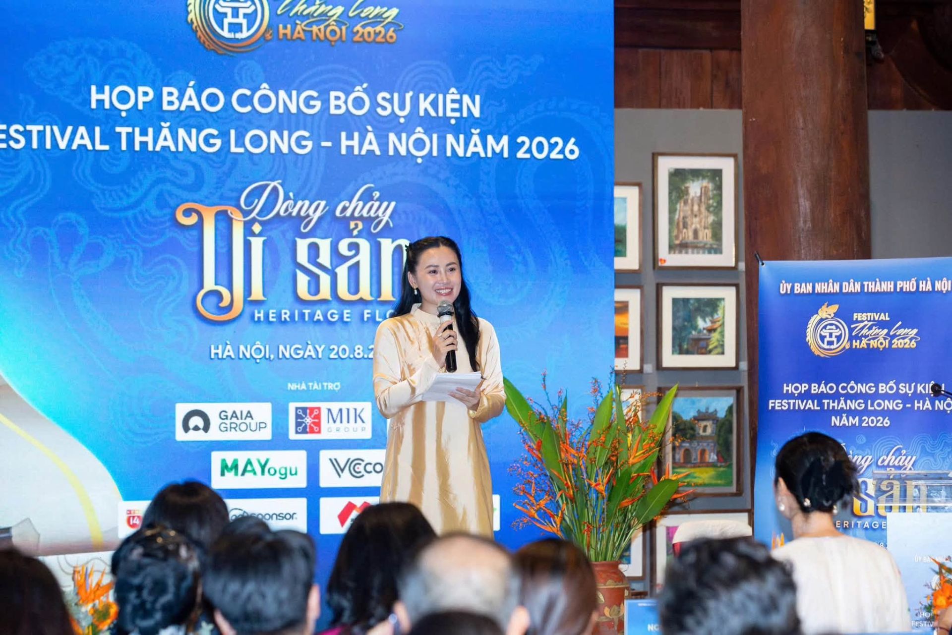 Festival Thăng Long - H&agrave; Nội lần thứ II năm 2026 được giới thiệu với chủ đề &ldquo;D&ograve;ng chảy di sản - Heritage Flow&rdquo;, kết nối c&aacute;c gi&aacute; trị di sản với s&aacute;ng tạo đương đại.