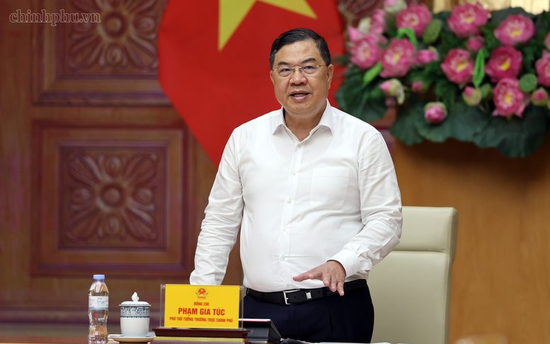 Phó Thủ tướng Thường trực Phạm Gia Túc chủ trì hội nghị rà soát các biện pháp thúc đẩy xuất khẩu, kiểm soát nhập siêu - Ảnh: chinhphu.vn/Phương Nguyên Phó Thủ tướng Thường trực Phạm Gia Túc chủ trì hội nghị rà soát các biện pháp thúc đẩy xuất khẩu, kiểm soát nhập siêu - Ảnh: chinhphu.vn/Phương Nguyên
