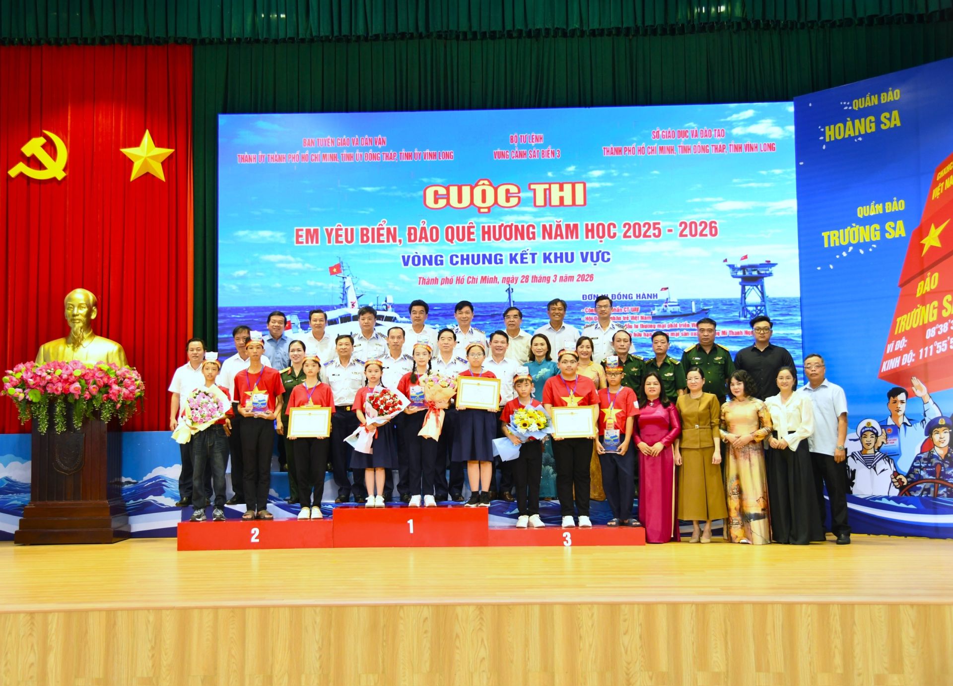 Đội S&oacute;ng biển - TP Hồ Ch&iacute; Minh đạt giải Nhất trong V&ograve;ng chung kết khu vực 4 được tổ chức th&iacute; điểm