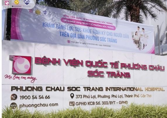 Bệnh viện Quốc tế Phương Ch&acirc;u S&oacute;c Trăng th&ocirc;ng tin chương tr&igrave;nh đồng h&agrave;nh c&ugrave;ng Trạm y tế phường S&oacute;c Trăng kh&aacute;m s&agrave;ng lọc sức khỏe định kỳ cho người d&acirc;n tr&ecirc;n địa b&agrave;n phường S&oacute;c Trăng
