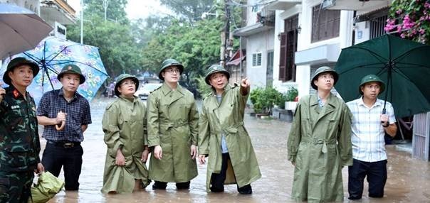 L&atilde;nh đạo tỉnh Lạng Sơn kiểm tra