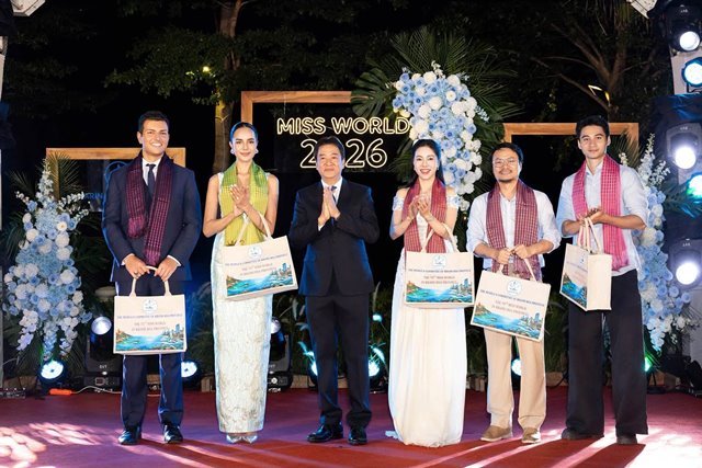 Miss World 2026 đã có mặt tại Marina Beach Club Nha Trang. Ảnh: Ban tổ chức. Miss World 2026 đã có mặt tại Marina Beach Club Nha Trang. Ảnh: Ban tổ chức.