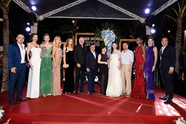 Miss World 2026 đã có mặt tại Marina Beach Club Nha Trang để tham dự đêm tiệc Gala Dinner Miss World 2026 đã có mặt tại Marina Beach Club Nha Trang để tham dự đêm tiệc Gala Dinner