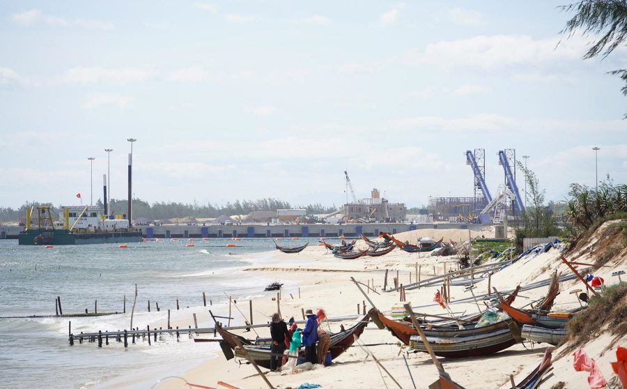 Khu vực bị ảnh hưởng bởi hạng mục đ&ecirc; chắn s&oacute;ng ph&iacute;a T&acirc;y