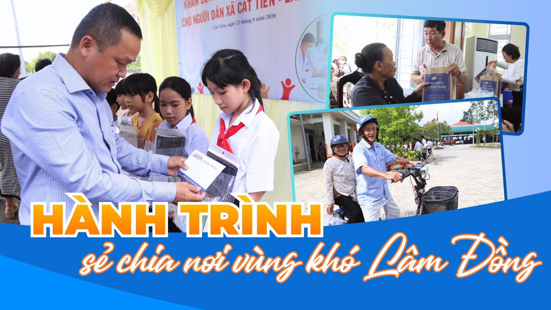 Lâm Đồng: Hơn 800 người dân khó khăn được khám bệnh, phát thuốc miễn phí