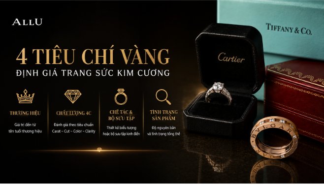 Có nhiều yếu tố để định giá trang sức kim cương hàng hiệu. Có nhiều yếu tố để định giá trang sức kim cương hàng hiệu.