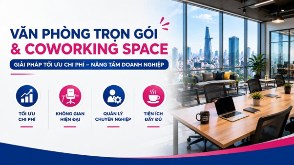 Văn ph&ograve;ng trọn g&oacute;i & Coworking Space c&oacute; nhiều ưu điểm vượt trội