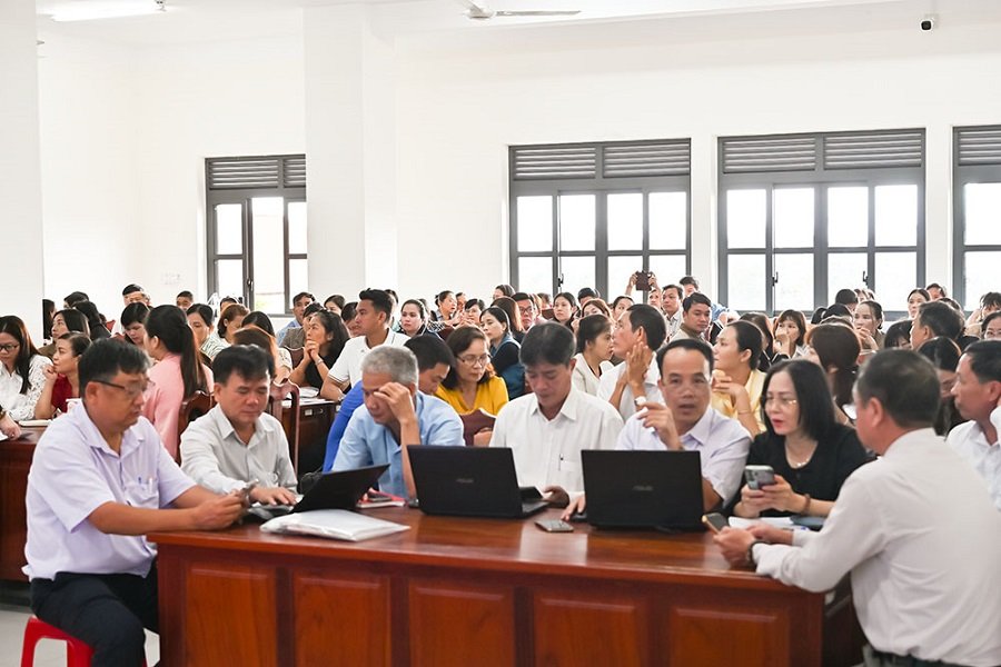 Đại biểu tham dự Hội nghị tập huấn. (Ảnh: P.H) Đại biểu tham dự Hội nghị tập huấn. (Ảnh: P.H)