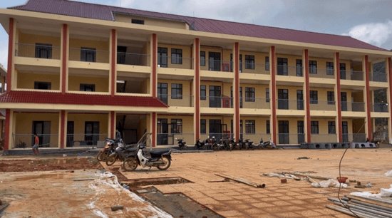 Công trình Trường nội trú liên cấp Tiểu học và Trung học cơ sở xã Quốc Khánh Công trình Trường nội trú liên cấp Tiểu học và Trung học cơ sở xã Quốc Khánh