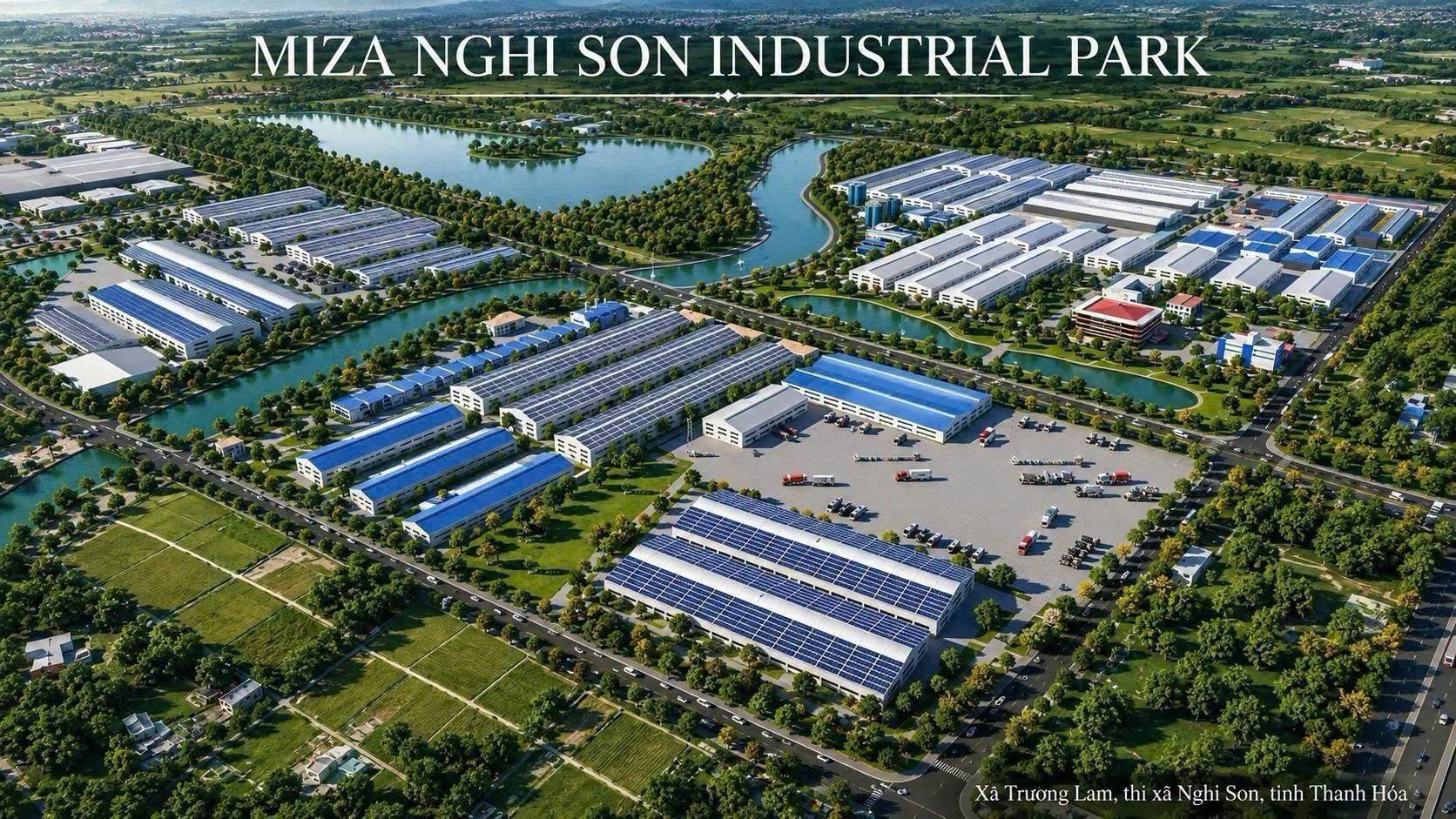 Miza đặt dấu mốc mới với dự án Khu công nghiệp hơn 1.383 tỷ đồng tại Nghi Sơn. Ảnh: Miza Corporation Miza đặt dấu mốc mới với dự án Khu công nghiệp hơn 1.383 tỷ đồng tại Nghi Sơn. Ảnh: Miza Corporation