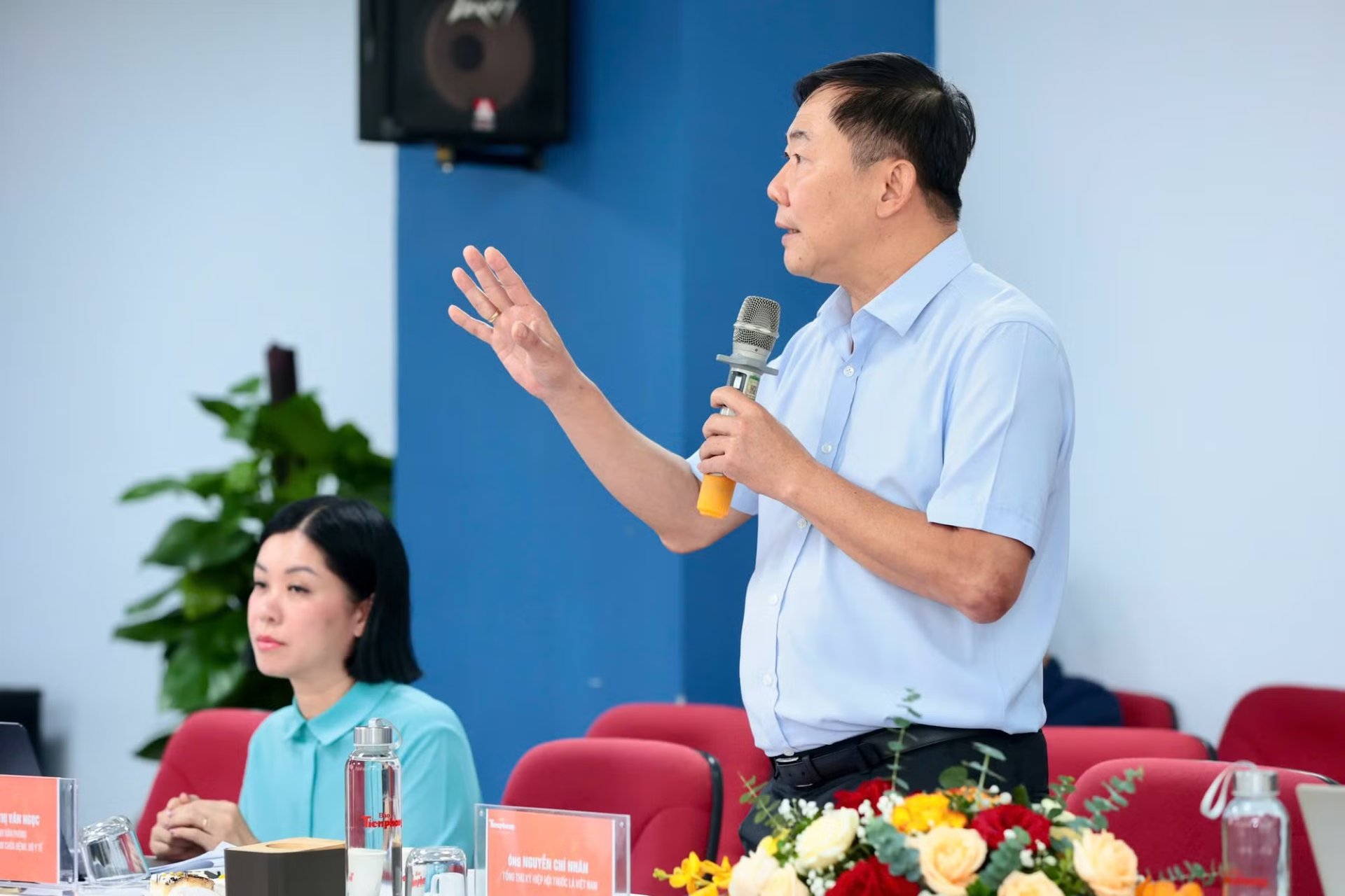 &Ocirc;ng Nguyễn Ch&iacute; Nh&acirc;n - Tổng Thư k&yacute; Hiệp hội Thuốc l&aacute; Việt Nam