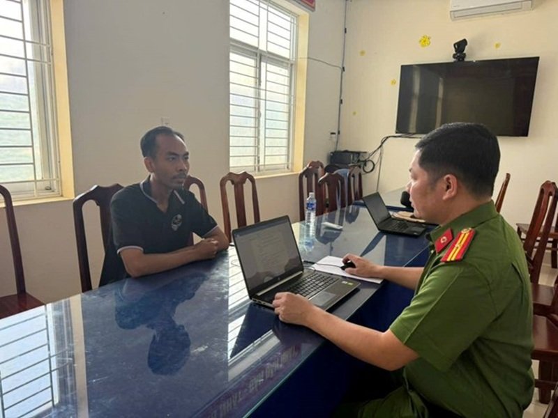 Đối tượng tại Cơ quan Cảnh sát điều tra Đối tượng tại Cơ quan Cảnh sát điều tra