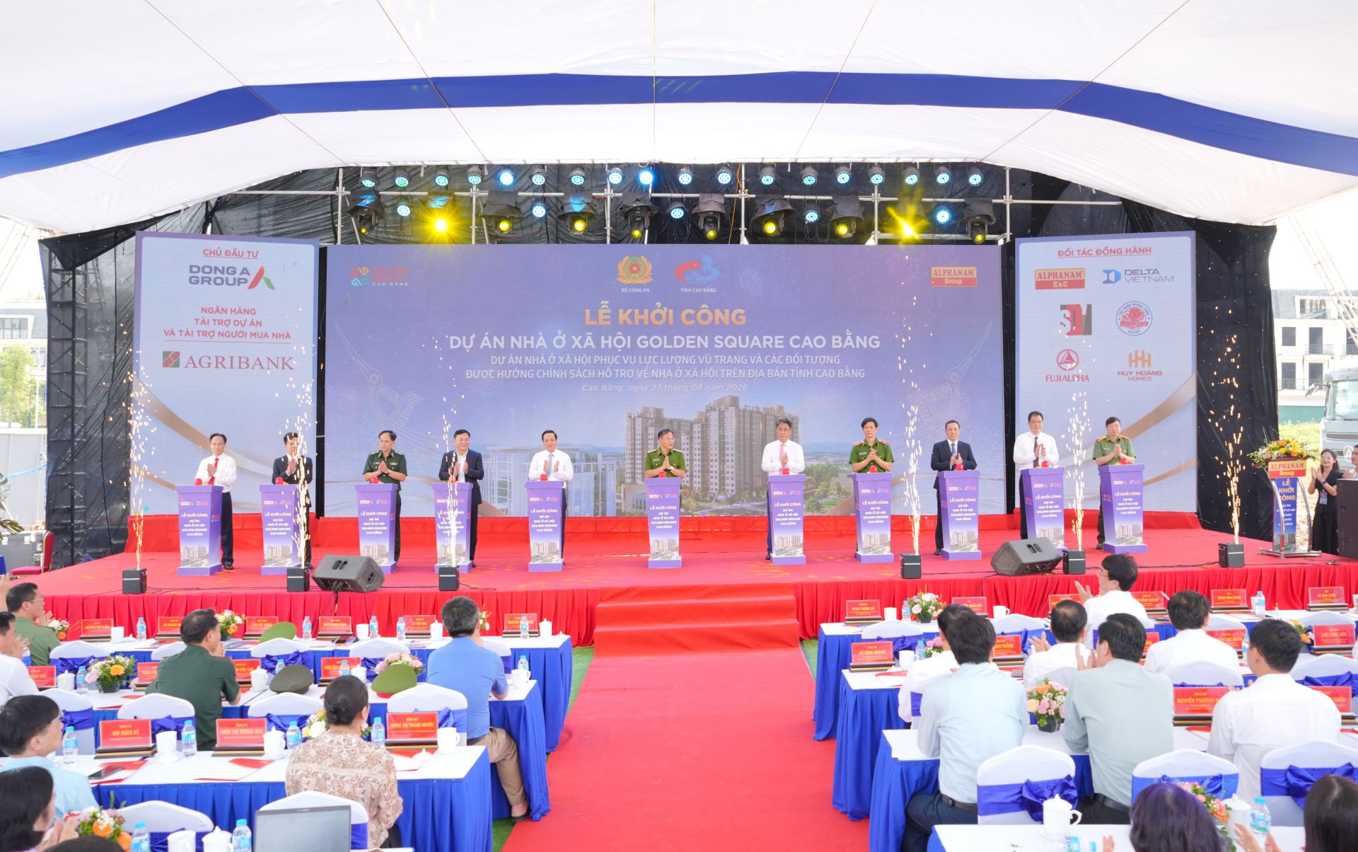 Alphanam khởi công dự án nhà ở xã hội đầu tiên tại Cao Bằng