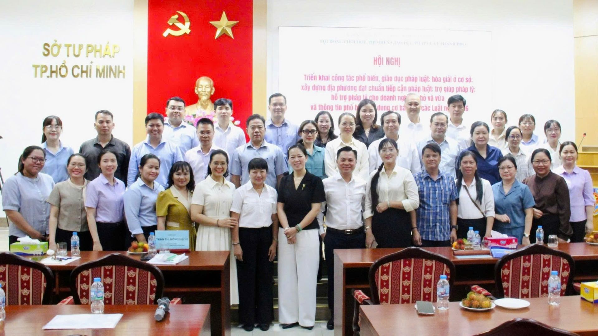 C&ocirc;ng t&aacute;c phổ biến, gi&aacute;o dục ph&aacute;p luật được Sở Tư ph&aacute;p TP.HCM ch&uacute; trọng đổi mới, đưa ph&aacute;p luật đến gần hơn với người d&acirc;n.