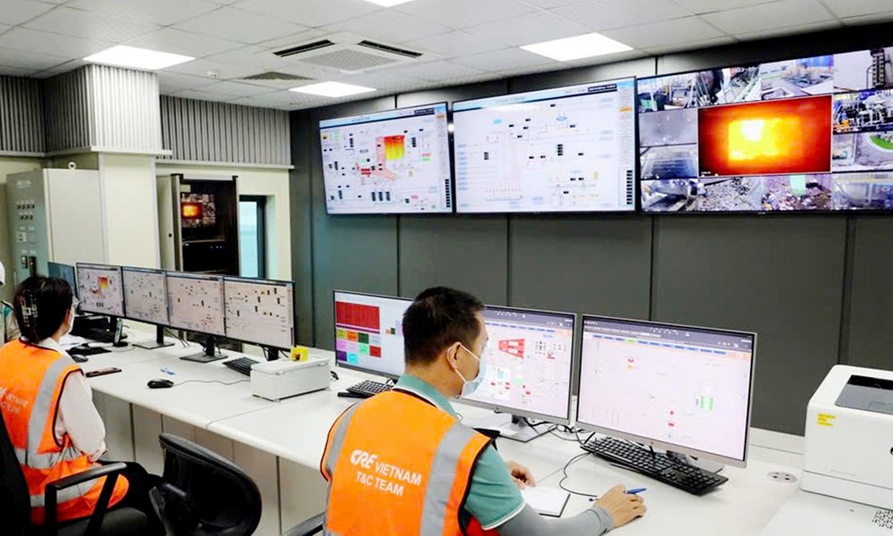 Nhà máy rác ở xã Phù Lãng ứng dụng công nghệ xử lý rác tự động. Nhà máy rác ở xã Phù Lãng ứng dụng công nghệ xử lý rác tự động.