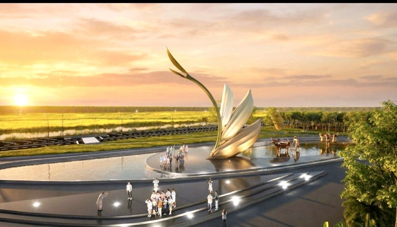 Cà Mau khởi công Công viên Ba hạt lúa, tạo điểm nhấn văn hóa lúa nước Cà Mau khởi công Công viên Ba hạt lúa, tạo điểm nhấn văn hóa lúa nước