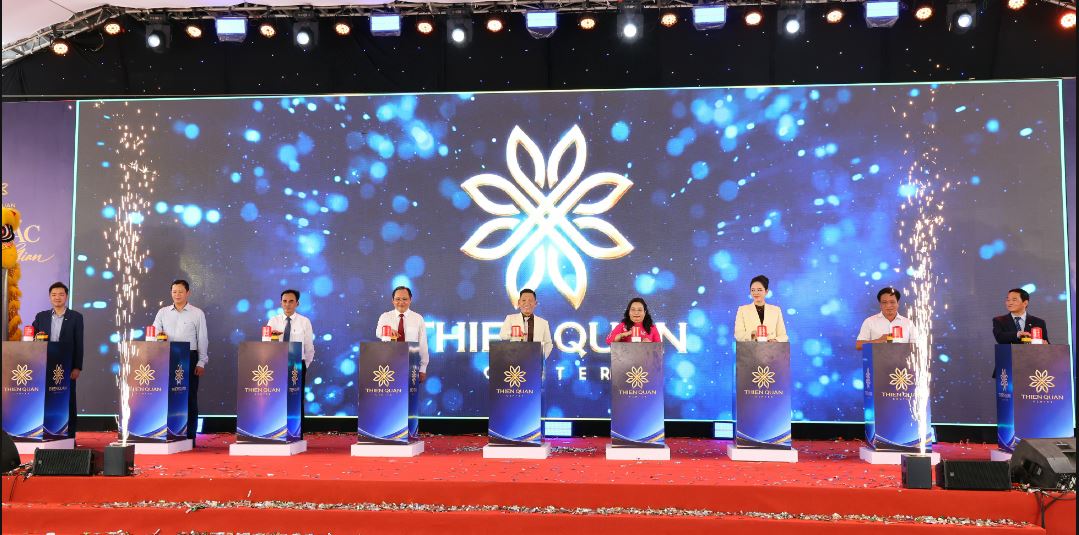 Nghi thức lễ klhởi c&ocirc;ng x&acirc;y dựng Thi&ecirc;n Qu&acirc;n Center-T&ograve;a nh&agrave; 39 tầng cao nhất TP. Cần Thơ