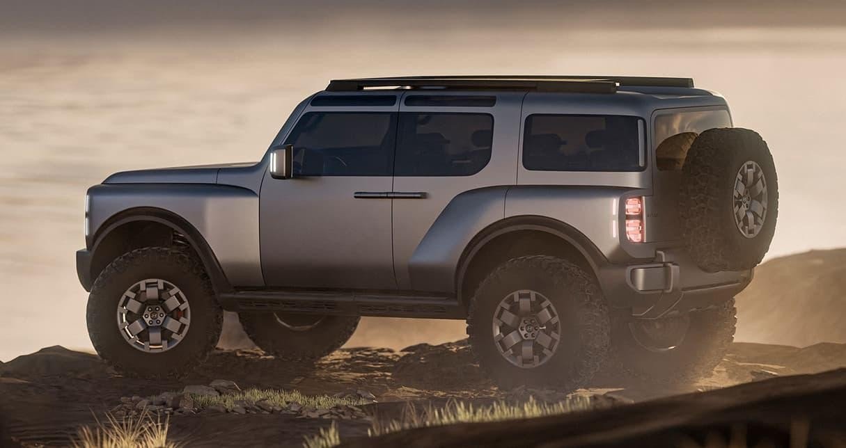 Hyundai Boulder lộ diện thiết kế bản thương mại th&ocirc;ng qua hồ sơ bằng s&aacute;ng chế. Mẫu SUV khung gầm rời được định hướng cạnh tranh trong ph&acirc;n kh&uacute;c xe địa h&igrave;nh. Nguồn Internet