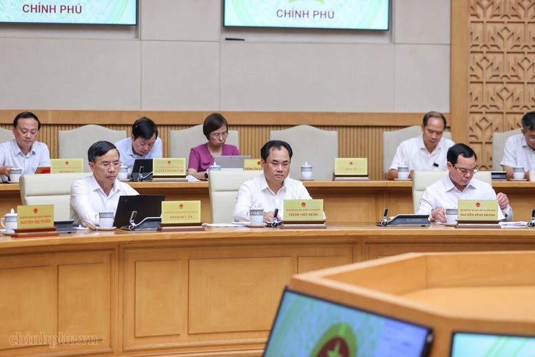 C&aacute;c đại biểu dự phi&ecirc;n họp - Ảnh: chinhphu.vn/Nhật Bắc