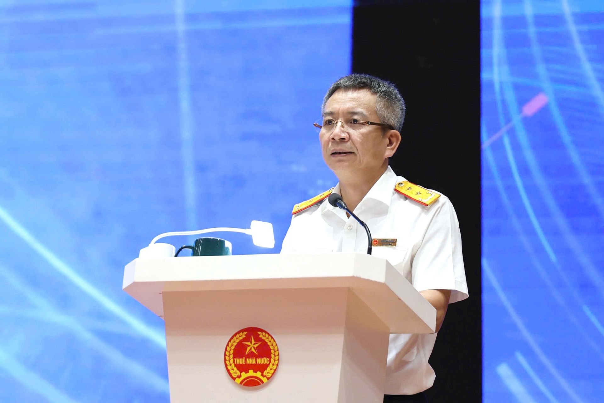 &Ocirc;ng Mai Xu&acirc;n Th&agrave;nh, Cục trưởng Cục Thuế (Bộ T&agrave;i ch&iacute;nh). Ảnh: