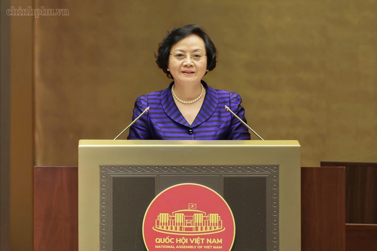 Ph&oacute; Thủ tướng Ch&iacute;nh phủ Phạm Thị Thanh Tr&agrave; tr&igrave;nh b&agrave;y những nội dung cốt l&otilde;i của Nghị quyết số 26-NQ/TW ng&agrave;y 22/8/2026 của Bộ Ch&iacute;nh trị kh&oacute;a XIV - Ảnh: chinhphu.vn/Thu Giang