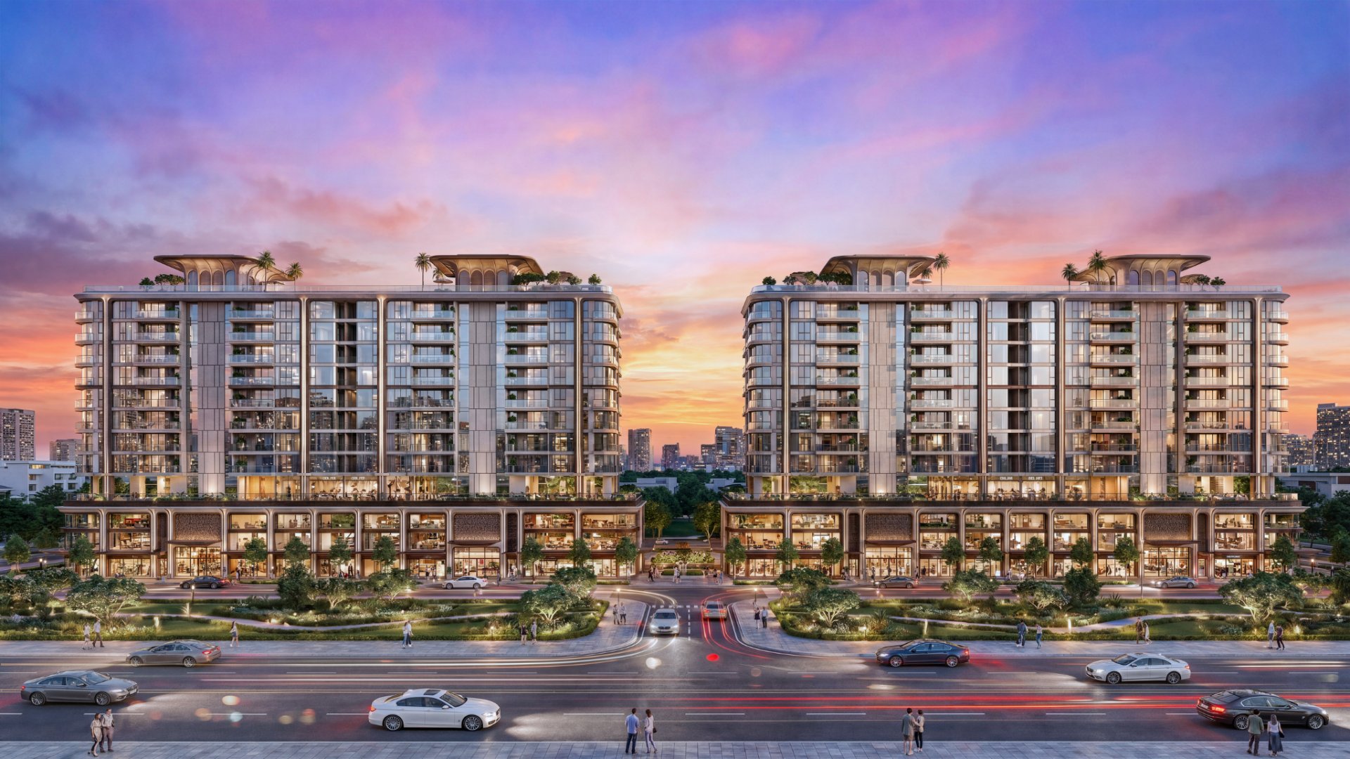 Phối cảnh Savila Sky Villa Collection tại Nam Sala