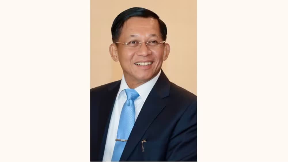 Tổng thống Myanmar Min Aung Hlaing. (Ảnh: Bộ Ngoại giao Việt Nam cung cấp)