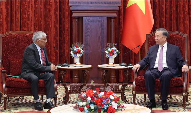 Tổng Bí thư, Chủ tịch nước Tô Lâm tiếp Đại sứ Bangladesh tại Việt Nam Mohammad Lutfor Rahman đến chào từ biệt. Ảnh: Thống Nhất/TTXVN Tổng Bí thư, Chủ tịch nước Tô Lâm tiếp Đại sứ Bangladesh tại Việt Nam Mohammad Lutfor Rahman đến chào từ biệt. Ảnh: Thống Nhất/TTXVN