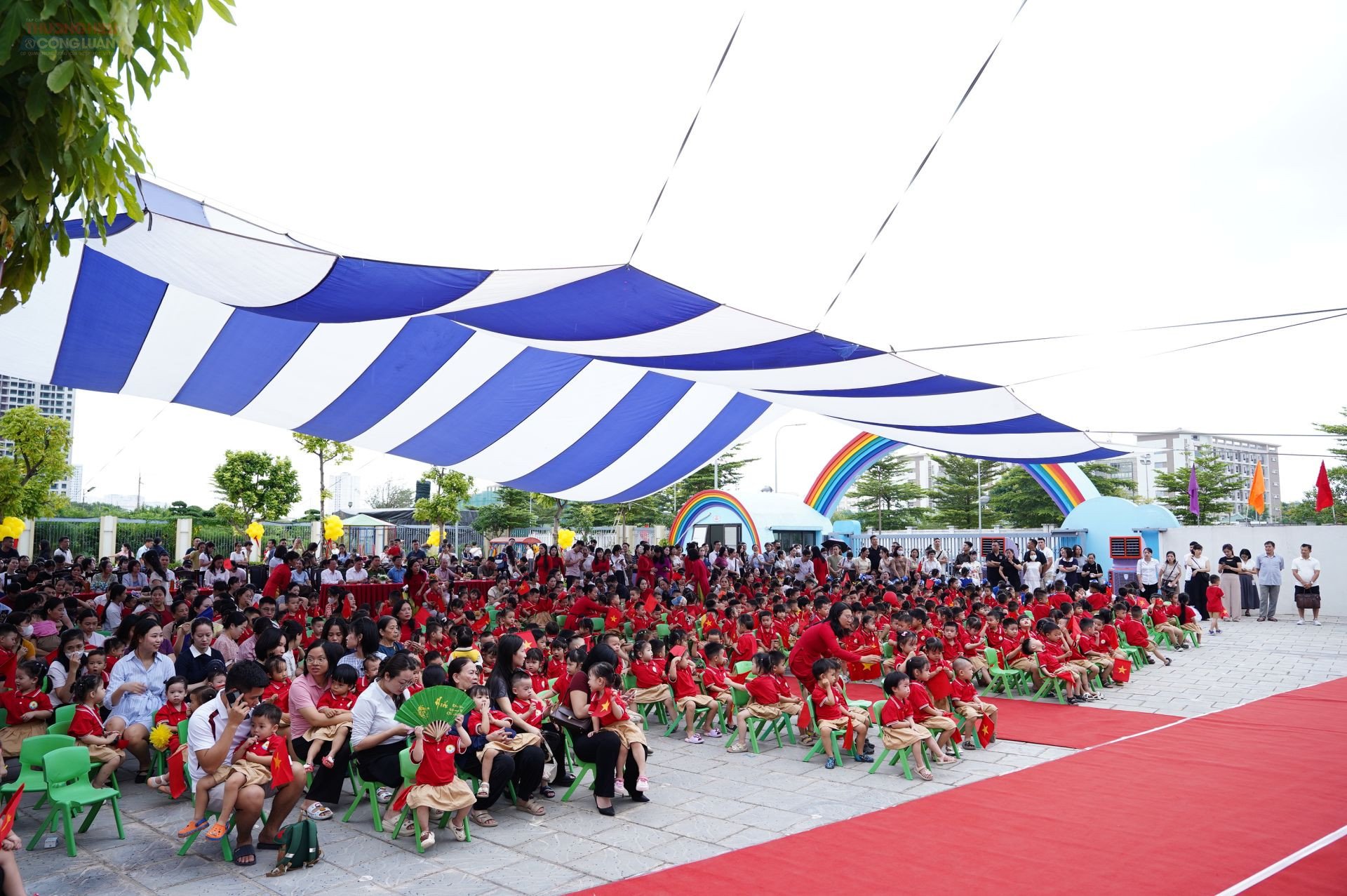Trường Mầm non Đông Ngạc A - phân hiệu Tân Trào rộn ràng khai giảng năm học mới 2026 - 2027 - Hình 2