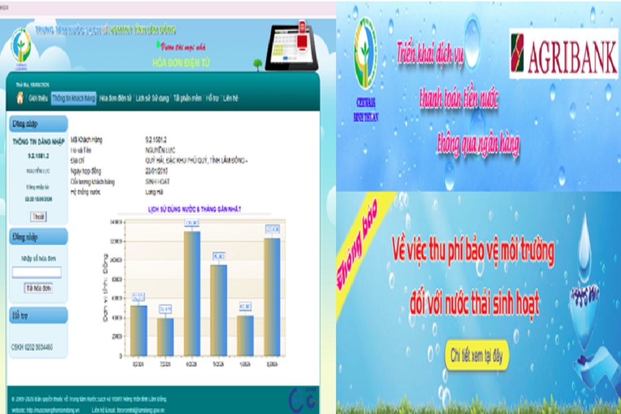 Ứng dụng smartphone kết hợp hóa đơn điện tử và thanh toán không dùng tiền mặt tại công trình cấp nước tập trung. Ứng dụng smartphone kết hợp hóa đơn điện tử và thanh toán không dùng tiền mặt tại công trình cấp nước tập trung.