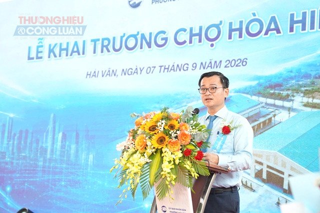 Phát biểu tại buổi lễ, Phó Chủ tịch UBND phường Hải Vân Bùi Nguyễn Hồng Hải . Phát biểu tại buổi lễ, Phó Chủ tịch UBND phường Hải Vân Bùi Nguyễn Hồng Hải .
