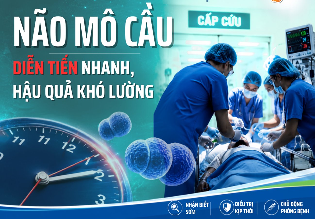 Số ca mắc bệnh do vi khuẩn n&atilde;o m&ocirc; cầu tr&ecirc;n cả nước tăng hơn 70% so với c&ugrave;ng kỳ năm trước