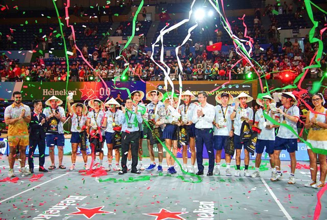 Đội tuyển Pickleball Mỹ vô địch Heineken Pickleball World Cup 2026. Đội tuyển Pickleball Mỹ vô địch Heineken Pickleball World Cup 2026.