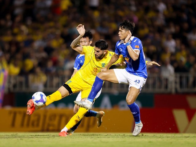 SLNA gi&agrave;nh trọn 3 điểm trong ng&agrave;y khai m&agrave;n V.League.