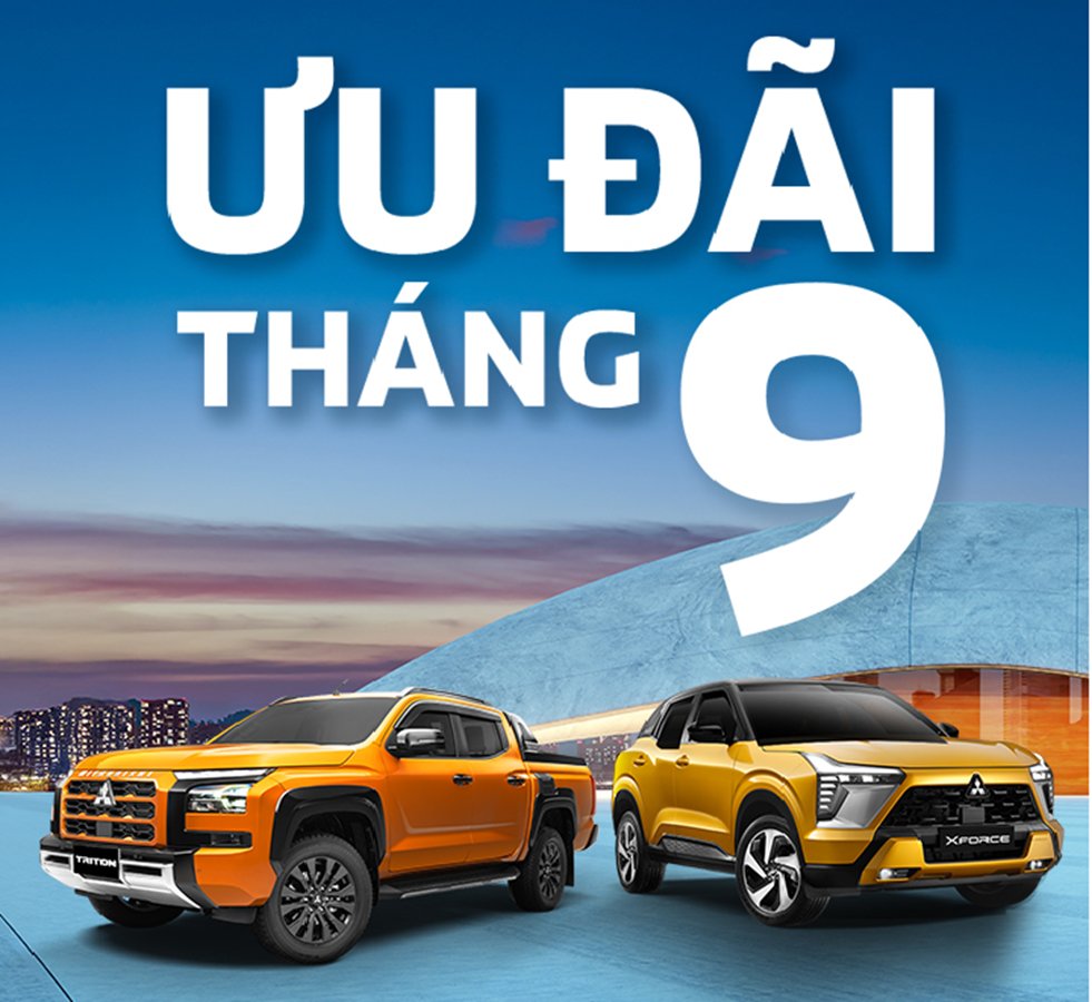 Mitsubishi Motors Việt Nam (MMV) vừa triển khai chiến dịch k&iacute;ch cầu quy m&ocirc; lớn trong th&aacute;ng 9
