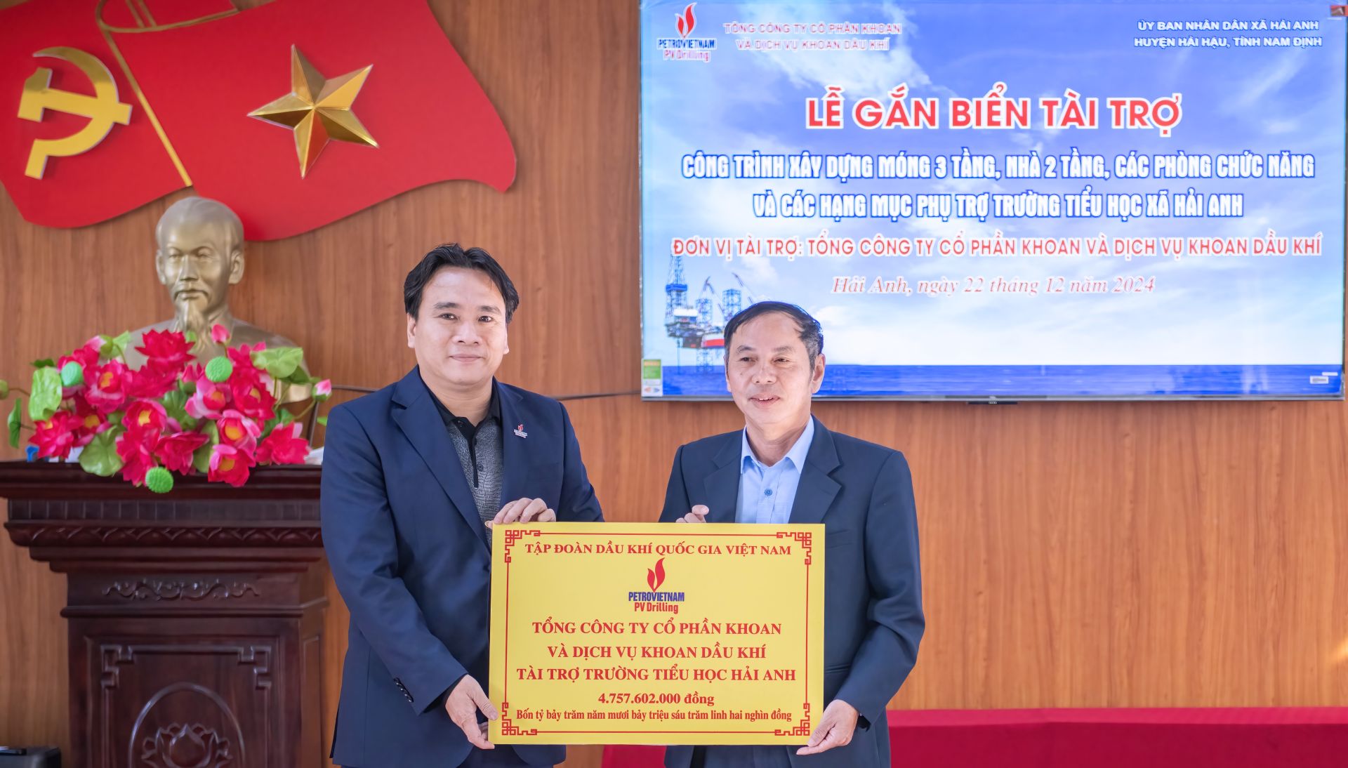 PV Drilling tài trợ nhiều phòng học STEM và các công trình xây dựng trường học, nhà đại đoàn kết tại nhiều địa phương, góp phần phát triển cộng đồng PV Drilling tài trợ nhiều phòng học STEM và các công trình xây dựng trường học, nhà đại đoàn kết tại nhiều địa phương, góp phần phát triển cộng đồng