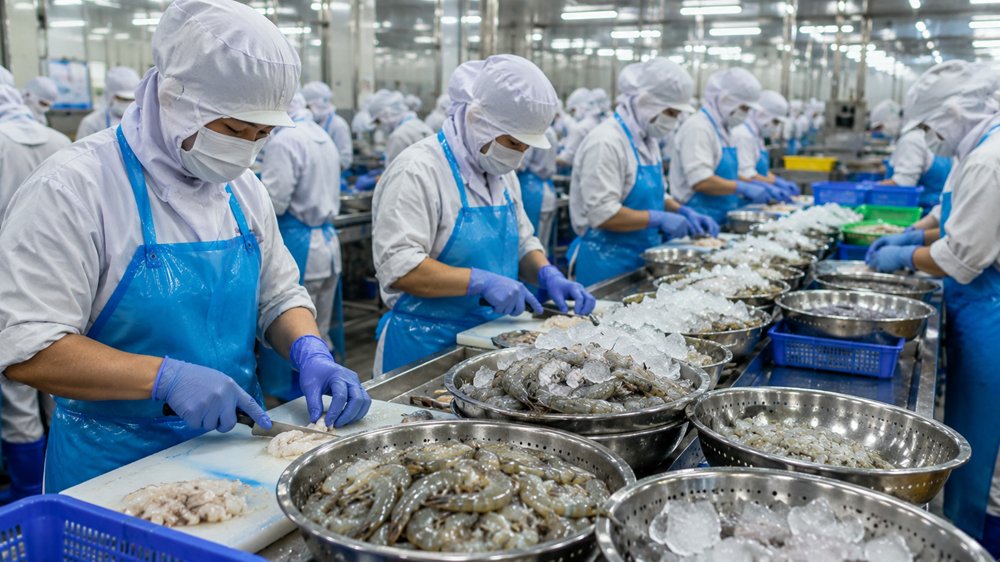 Tôm tiếp tục là nhóm hàng chủ lực, nhưng thị trường tiêu thụ đang có sự dịch chuyển. Tôm tiếp tục là nhóm hàng chủ lực, nhưng thị trường tiêu thụ đang có sự dịch chuyển.