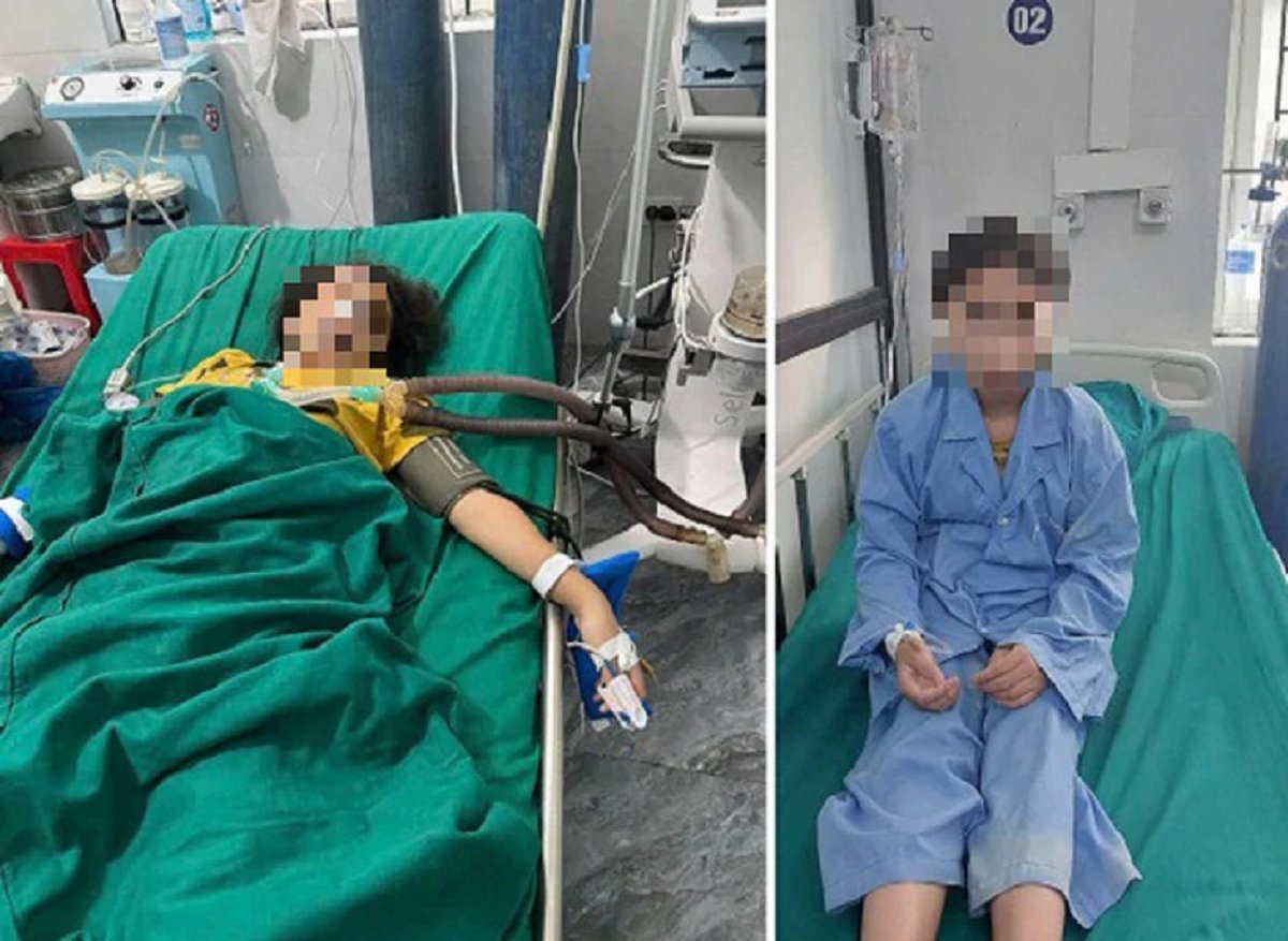Hình ảnh bệnh nhi được cấp cứu và theo dõi điều trị tại bệnh viện Hình ảnh bệnh nhi được cấp cứu và theo dõi điều trị tại bệnh viện
