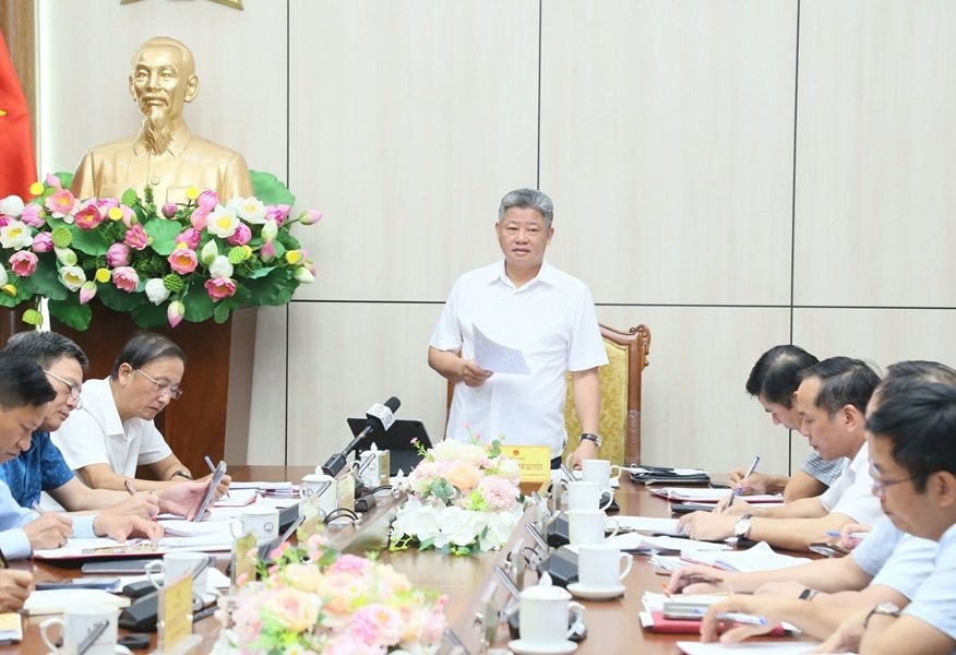 Toàn cảnh cuộc họp. (Ảnh CTTĐT tỉnh Hưng Yên) Toàn cảnh cuộc họp. (Ảnh CTTĐT tỉnh Hưng Yên)