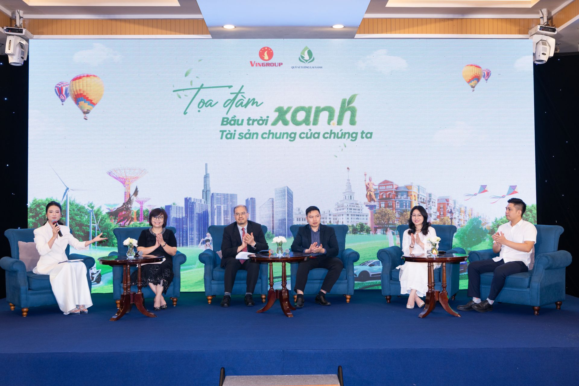 Quang cảnh Tọa đ&agrave;m chuy&ecirc;n đề &ldquo;Bầu trời xanh: T&agrave;i sản chung của ch&uacute;ng ta&rdquo;