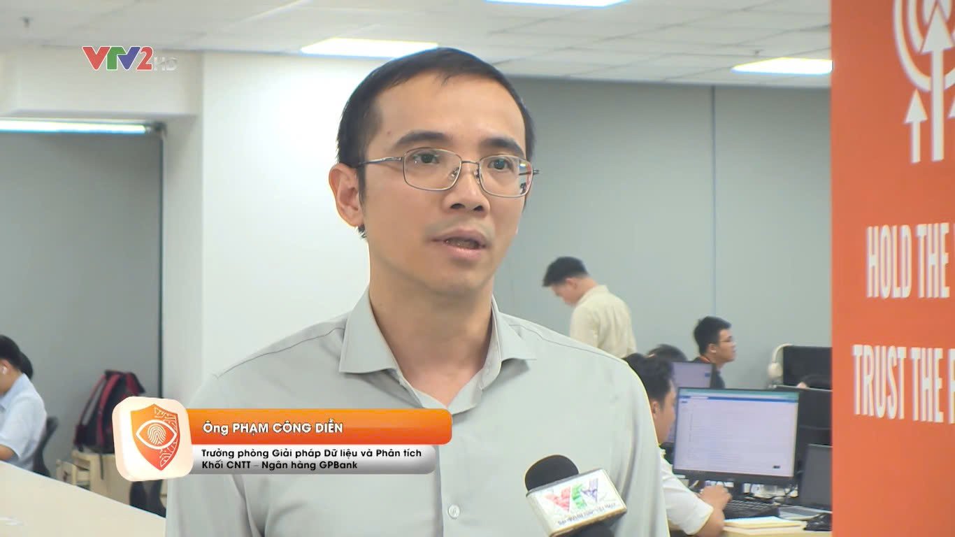 &Ocirc;ng Phạm C&ocirc;ng Diễn, Trưởng ph&ograve;ng Giải ph&aacute;p Dữ liệu v&agrave; Ph&acirc;n t&iacute;ch GPBank