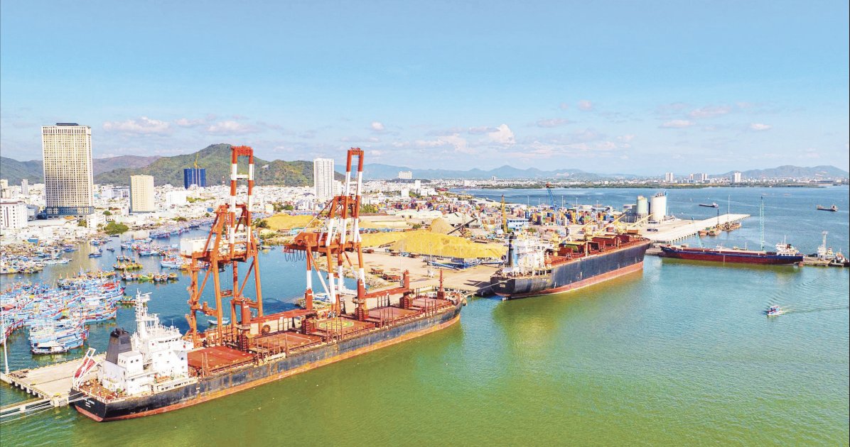 Cảng Quy Nhơn, tỉnh Gia Lai. (Ảnh: LƯƠNG TÙNG) Cảng Quy Nhơn, tỉnh Gia Lai. (Ảnh: LƯƠNG TÙNG)