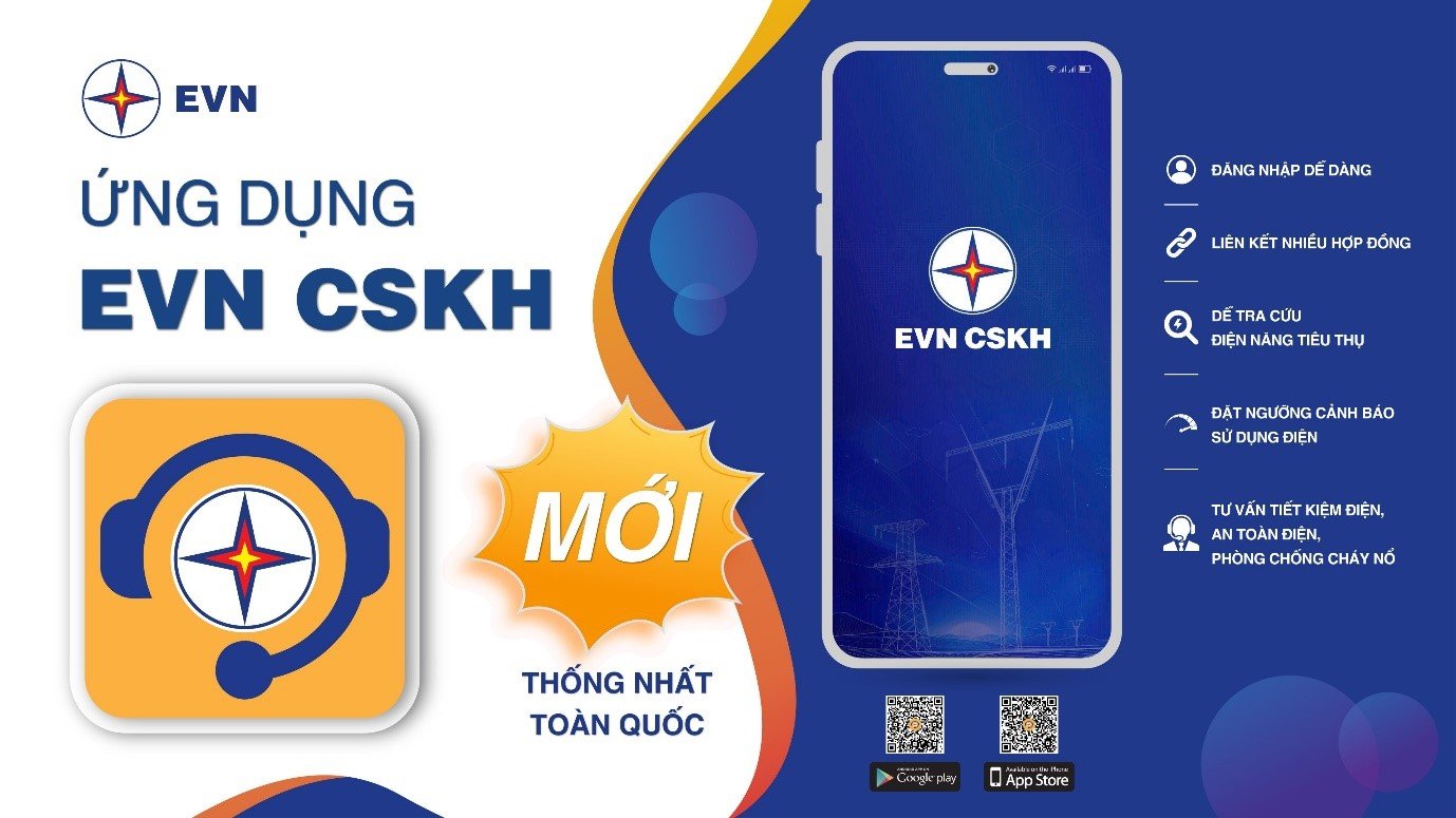 Ứng dụng EVN CSKH được vận hành thử nghiệm từ ngày 15/6/2026 Ứng dụng EVN CSKH được vận hành thử nghiệm từ ngày 15/6/2026