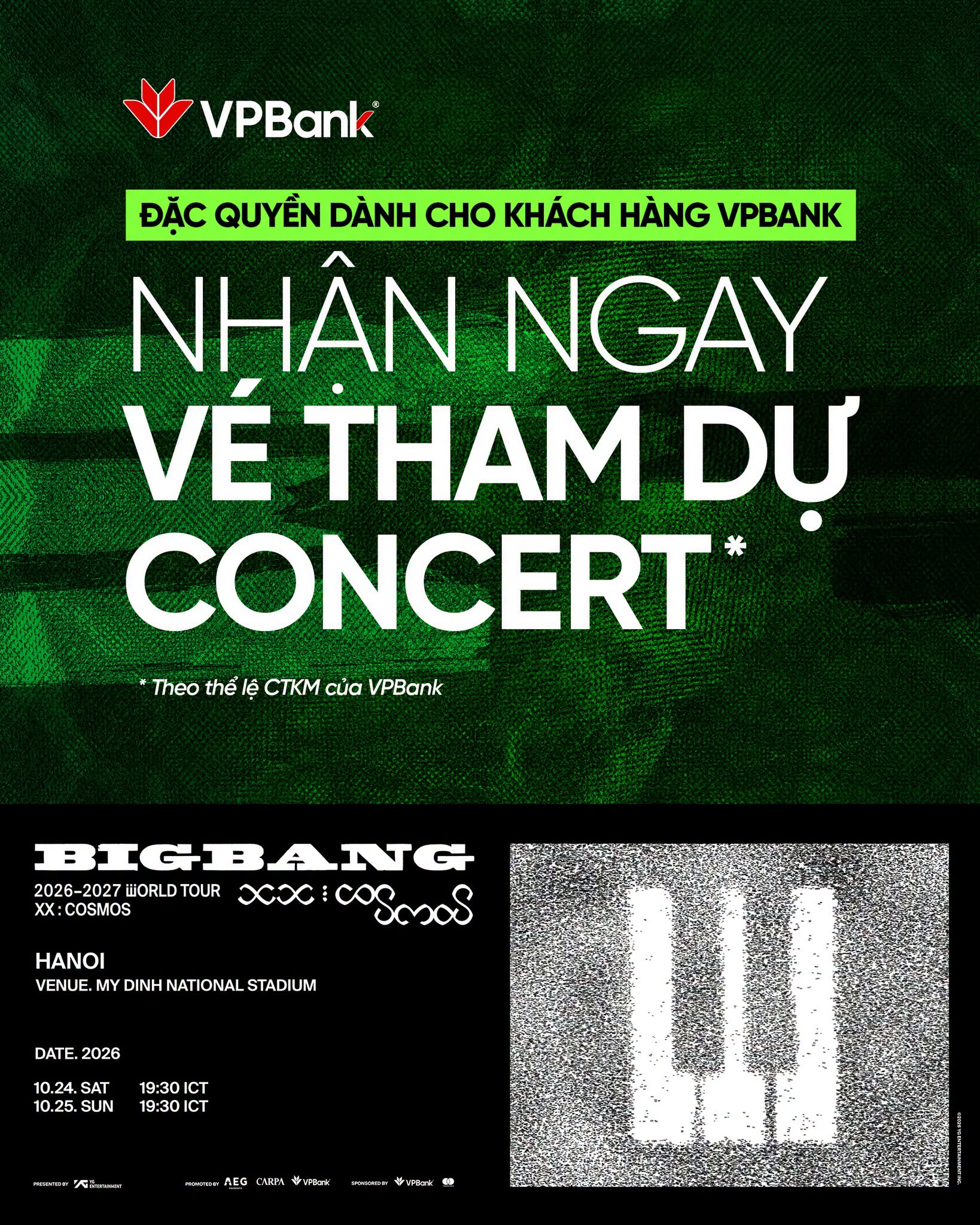 VPBank d&agrave;nh tặng v&eacute; cho kh&aacute;ch h&agrave;ng sử dụng dịch vụ t&agrave;i ch&iacute;nh của ng&acirc;n h&agrave;ng, đồng thời thỏa m&atilde;n c&aacute;c điều kiện chương tr&igrave;nh.