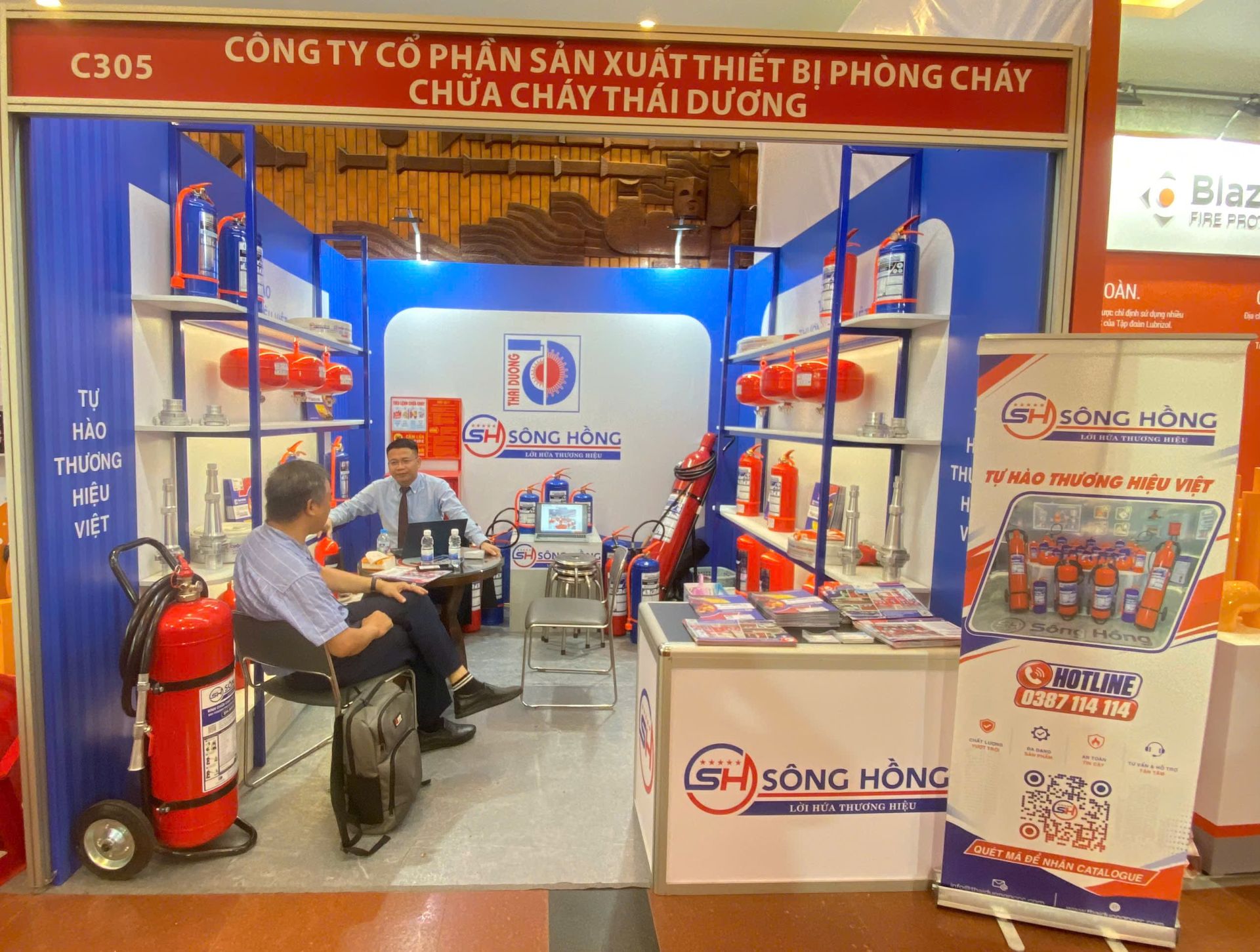 Thái Dương tham gia triển lãm, góp phần thúc đẩy phát triển thiết bị phòng cháy, chữa cháy trong nước